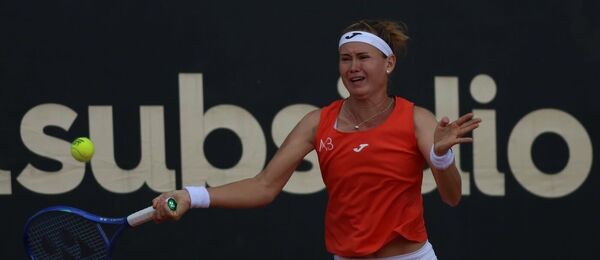 Marie Bouzková na turnaji v Bogotě 2026