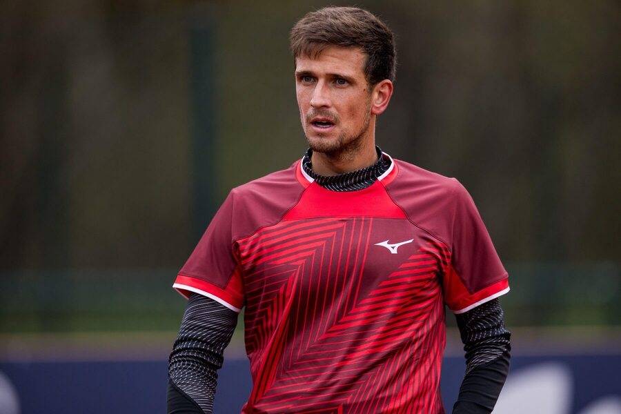 Vít Kopřiva během úvodního zápasu na ATP 500 Mnichov 2026