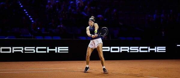 Karolína Muchová na turnaji ve Stuttgartu 2026