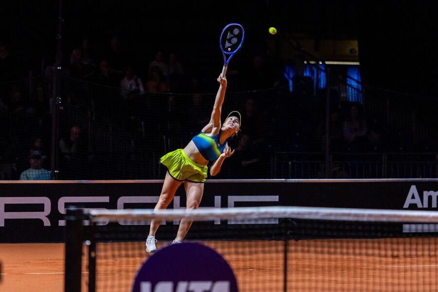 Linda Nosková na turnaji ve Stuttgartu 2026