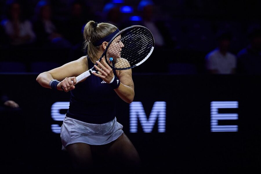 Karolína Muchová na turnaji ve Stuttgartu 2026
