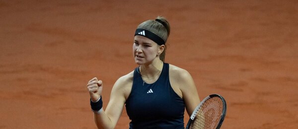 Karolína Muchová na turnaji ve Stuttgartu 2026