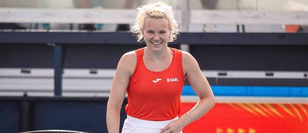 Kateřina Siniaková po vítězství na WTA 1000 Miami 2026