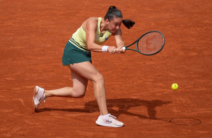 Tereza Valentová na Roland Garros 2025