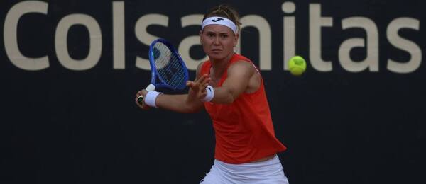 Marie Bouzková během turnaje v Bogotě