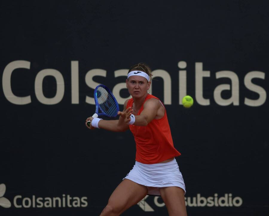 Marie Bouzková během turnaje v&nbsp;Bogotě