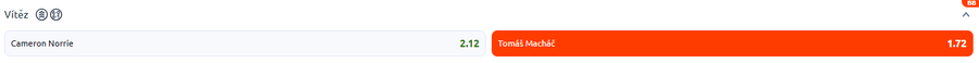 Tip k&nbsp;zápasu Macháč vs. Norrie – ATP 1000 Madrid 2026