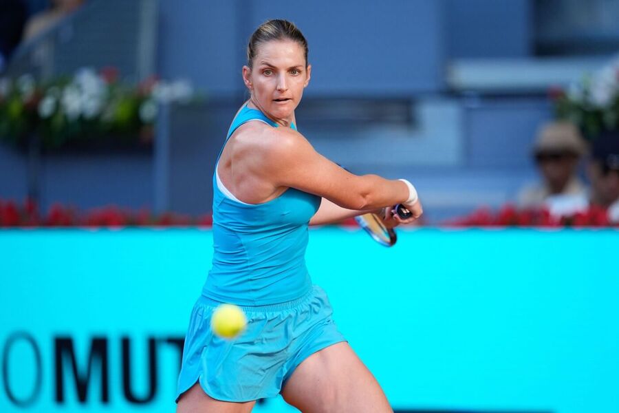 Karolína Plíšková na turnaji v&nbsp;Madridu 2026