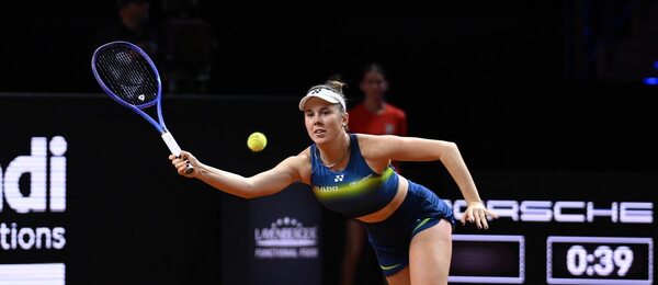Linda Nosková na turnaji ve Stuttgartu 2026