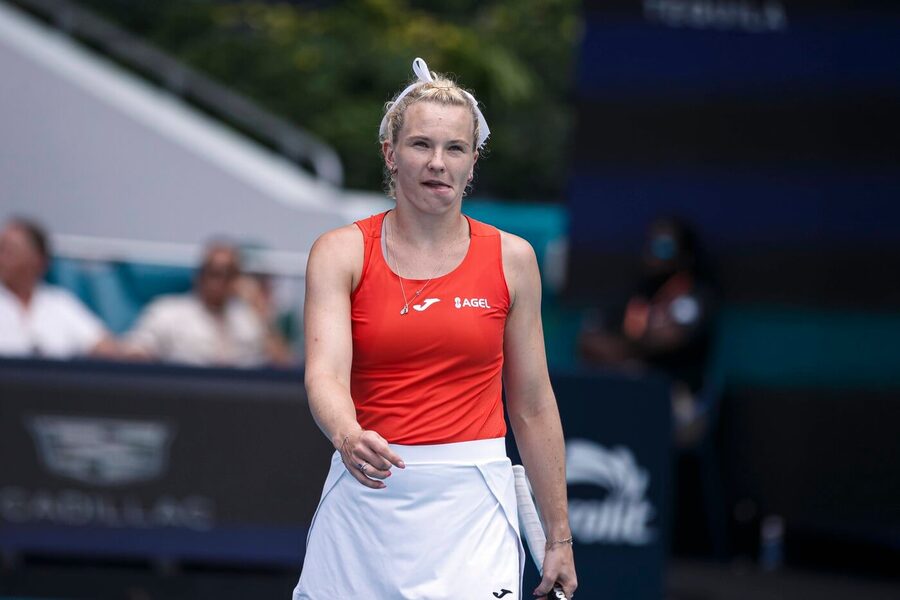 Kateřina Siniaková na turnaji v&nbsp;Miami 2026