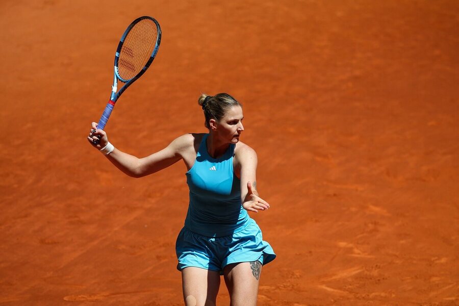 Karolína Plíšková na turnaji v&nbsp;Madridu 2026