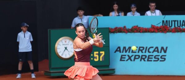 Tereza Valentová na turnaji v Madridu 2026