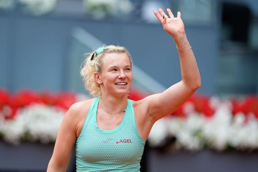 Kateřina Siniaková na turnaji v&nbsp;Madridu 2026