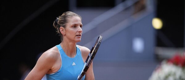 Karolína Plíšková na turnaji v Madridu 2026