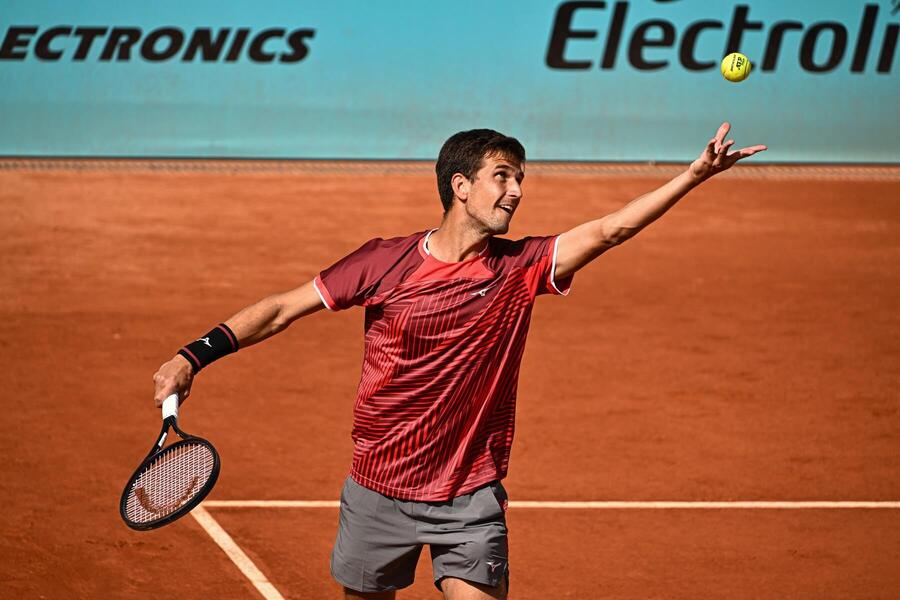 Vít Kopřiva na turnaji ATP v&nbsp;Madridu