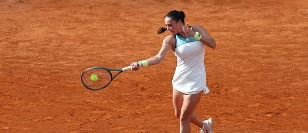 Tereza Valentová na turnaji v Římě 2026