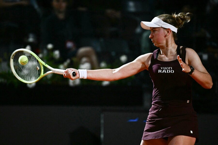 Barbora Krejčíková na turnaji v&nbsp;Římě 2026