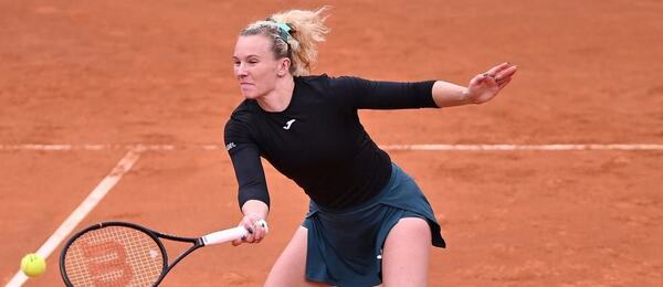 Kateřina Siniaková na turnaji v Itálii