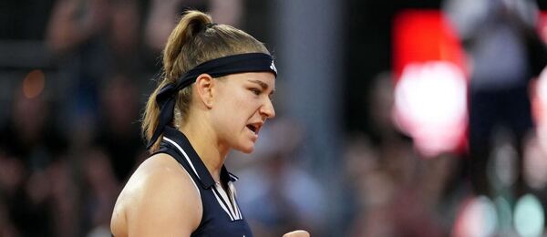 Karolína Muchová během zápasu 2. kola Roland Garros 2026
