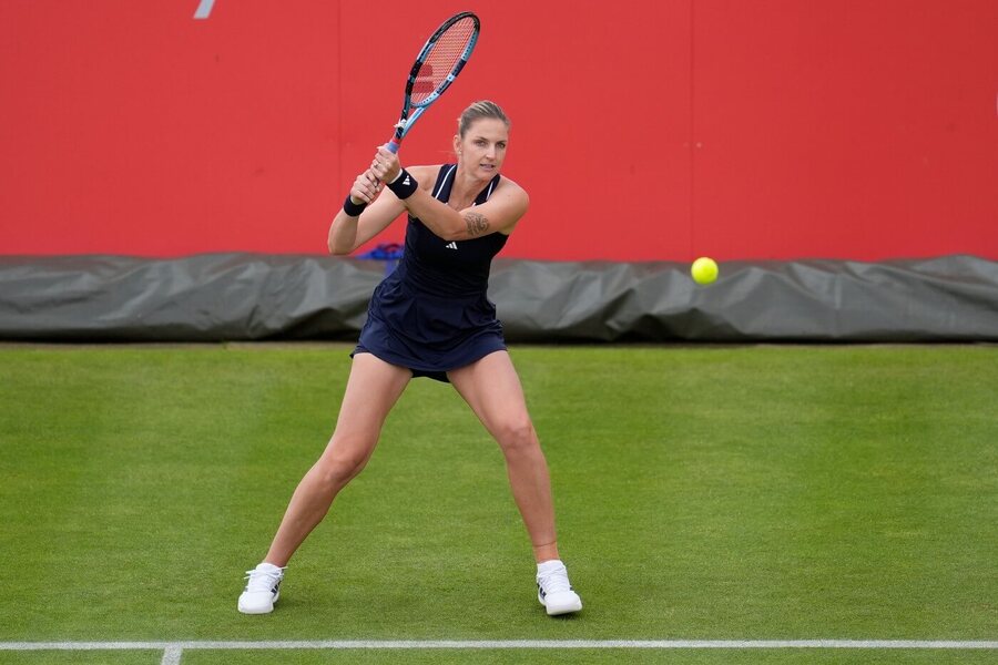 Karolína Plíšková na turnaji v&nbsp;Queen's Clubu 2026