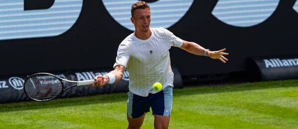 Jiří Lehečka na turnaji ATP 250 Stuttgart 2026