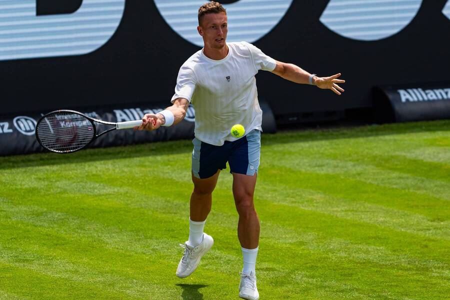 Jiří Lehečka na turnaji ATP 250 Stuttgart 2026