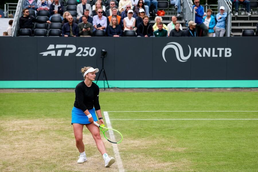 Barbora Krejčíková na turnaji v&nbsp;Hertogenboschi 2026