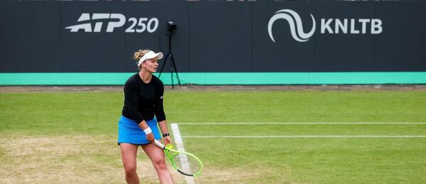 Barbora Krejčíková na turnaji v Hertogenboschi 2026