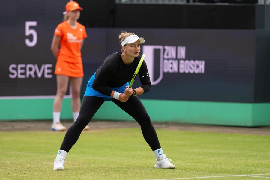 Barbora Krejčíková na turnaji v&nbsp;Hertogenboschi 2026