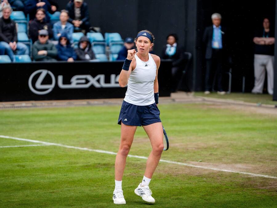Nikola Bartůňková na turnaji WTA 125 v&nbsp;Birminghamu
