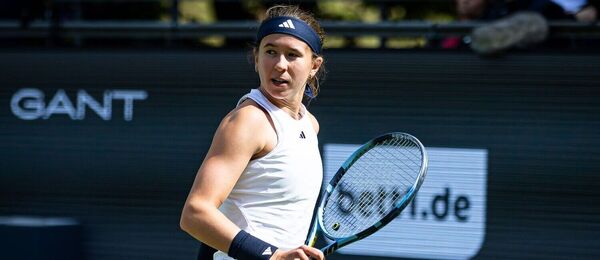 Nikola Bartůňková na turnaji WTA 500 v Berlíně