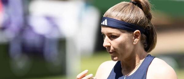 Karolína Muchová na turnaji WTA 500 v Berlíně
