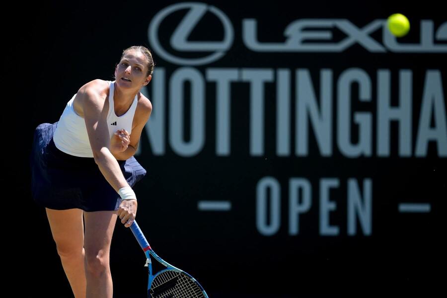 Karolína Plíšková na turnaji v&nbsp;Nottinghamu 2026