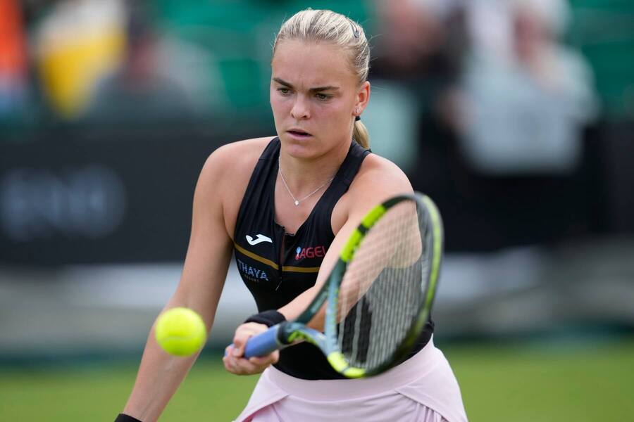Sára Bejlek na turnaji v&nbsp;Nottinghamu
