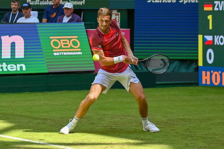 Vít Kopřiva na turnaji ATP 500 v&nbsp;Halle
