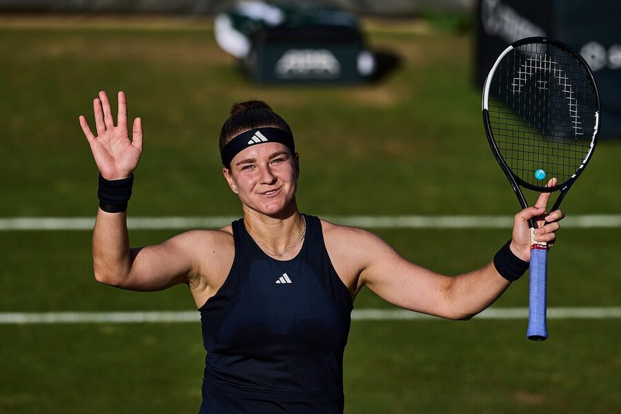 Karolína Muchová na turnaji v&nbsp;Bad Homburgu 2026