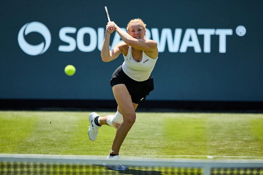 Česká tenistka Kateřina Siniaková na turnaji WTA Bad Homburg 2026