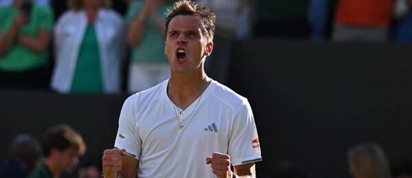 Jakub Menšík po vítězství v 1. kole Wimbledonu 2026 nad Tobym Samuelem