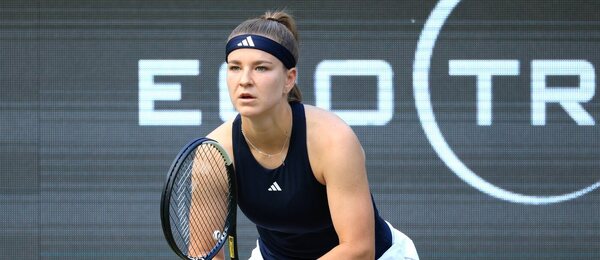 Karolína Muchová na turnaji v Berlíně 2026
