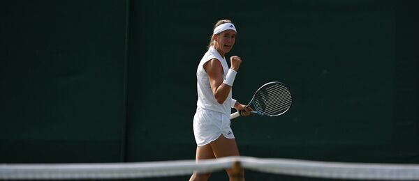 Nikola Bartůňková na Wimbledonu 2026