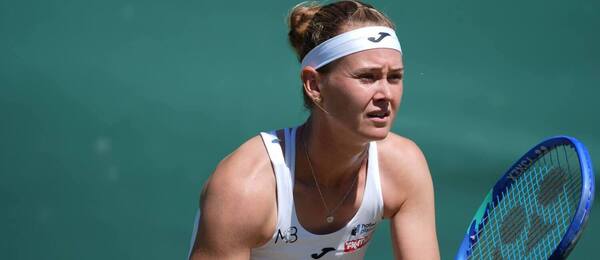 Marie Bouzková během 2. kola Wimbledonu 2026