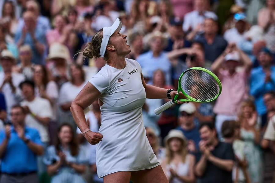 Barbora Krejčíková na Wimbledonu 2026
