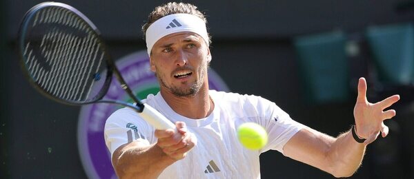 Alexander Zverev ve čtvrtfinále Wimbledonu 2026 proti Tayloru Fritzovi