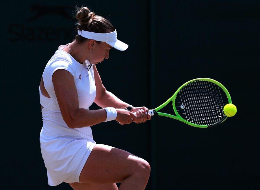 Barbora Krejčíková na Wimbledonu 2026