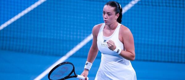 Tereza Valentová během 1. kola WTA 250 Atény 2026