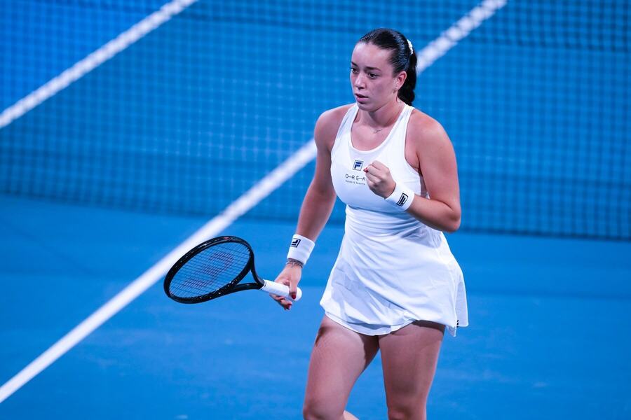 Tereza Valentová během 1.&nbsp;kola WTA 250 Atény 2026