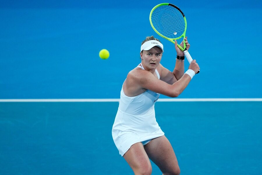 Barbora Krejčíková v&nbsp;osmifinále WTA 250 Atény 2026
