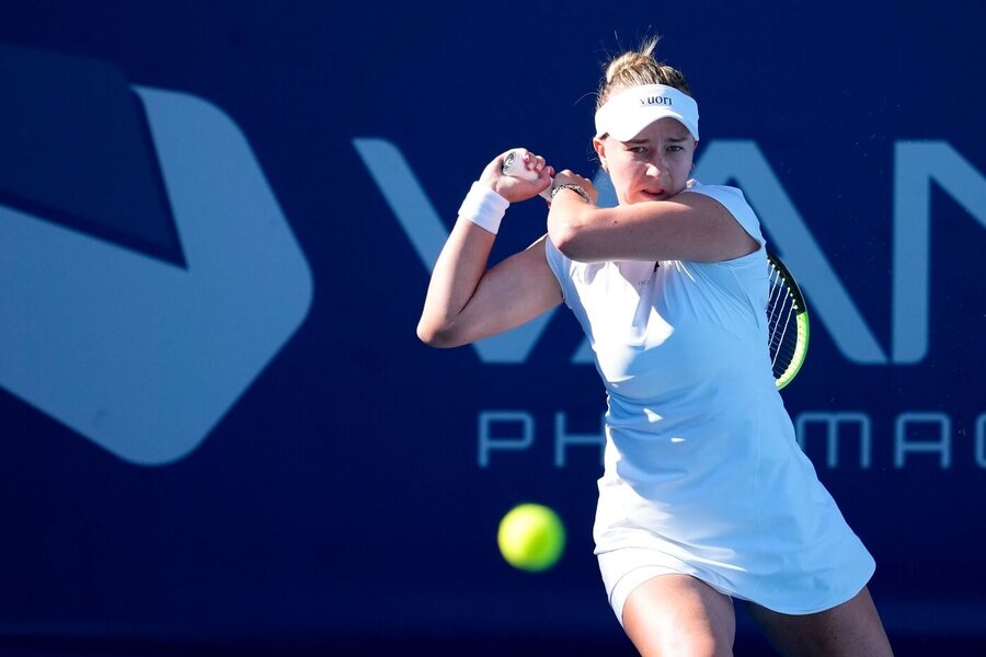 Barbora Krejčíková na turnaji v&nbsp;Aténách 2026