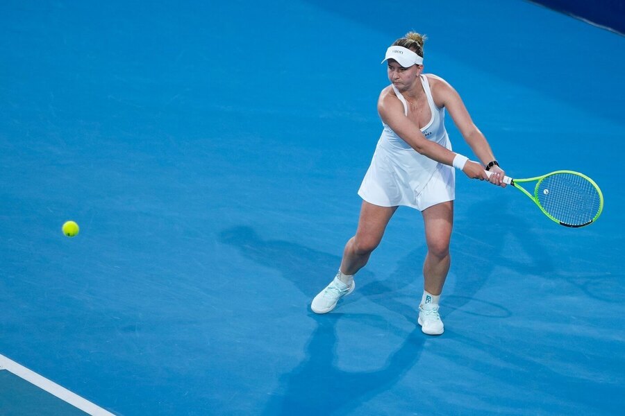 Barbora Krejčíková ve finále turnaje v&nbsp;Aténách 2026