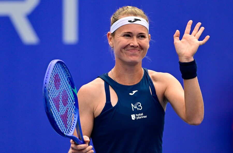 Marie Bouzková na turnaji v&nbsp;Praze v&nbsp;roce 2026